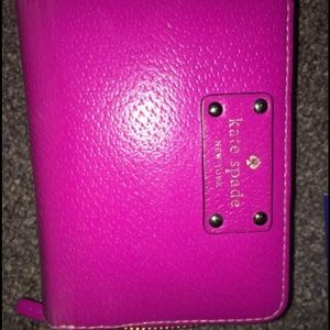 NEW Kate spade magenta wallet